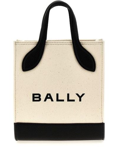 Bally 'bar Mini Keep On' Shopping Bag - Black