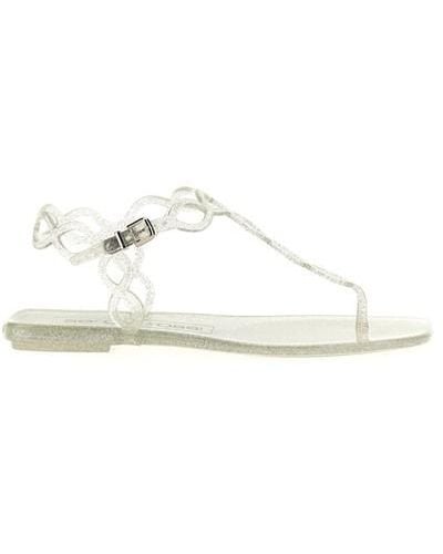 Sergio Rossi 'mermaid' Sandals - White