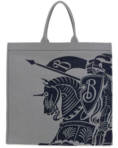 Burberry 'ekd' Xl Shopping Bag - Multicolour