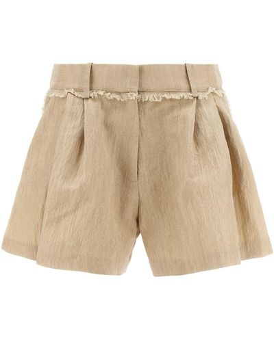 Rabanne 'frange' Shorts - Natural