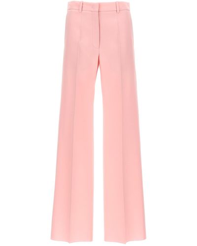 Valentino Garavani Krepp-Couture-Hose - Pink