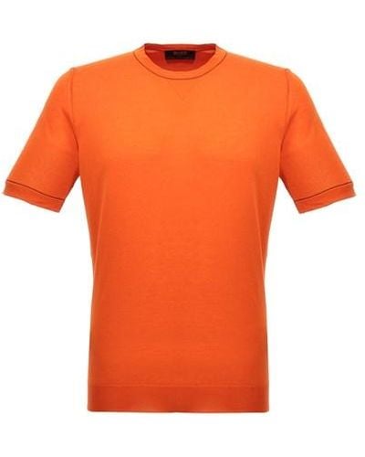 Moorer 'jairo' T-shirt - Orange