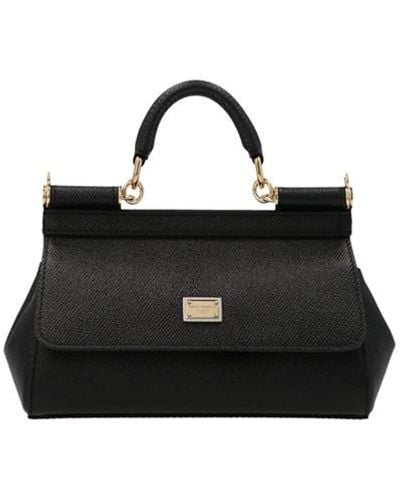 Dolce & Gabbana 'sicily' Small Handbag - Black