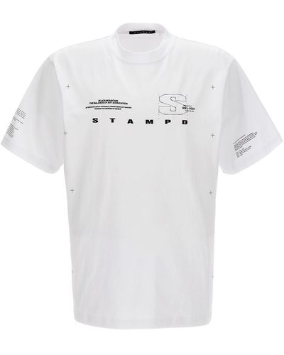Stampd T-Shirt "Mountain Transit" - Weiß