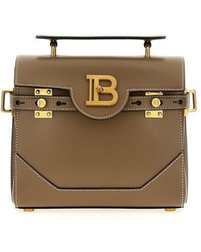 Balmain 'b-buzz 23' Handbag - Brown