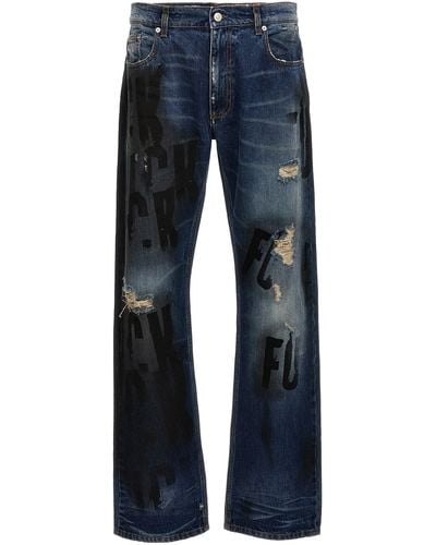 1017 ALYX 9SM Jeans "Mark Flood" - Blau