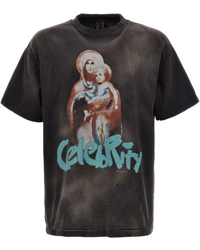 SAINT Mxxxxxx T-Shirt "Celebrity" - Schwarz