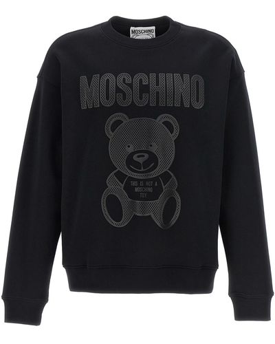Moschino 'teddy' Sweatshirt - Black
