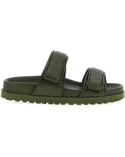 Gia Borghini X Pernille Teisbaek 'perni 11' Sandals - Green