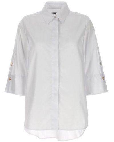 Alberto Biani Poplin Shirt - White