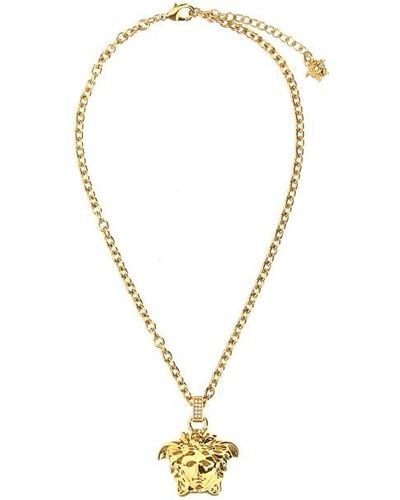 Versace 'medusa' Necklace - Metallic
