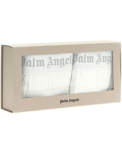 Palm Angels 2-pack Logo Boxers - Natural