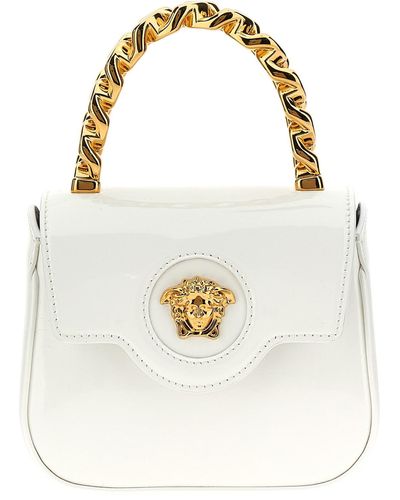 Versace Mini-Handtasche "La Medusa" - Weiß