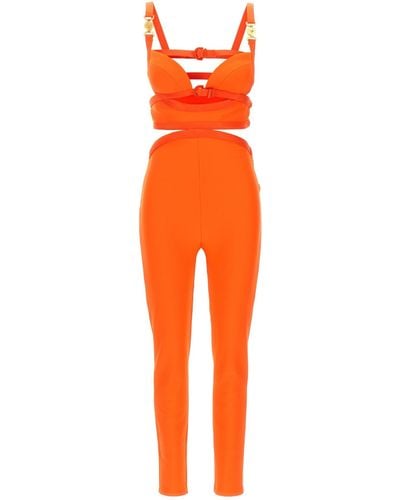 Versace La Vacanza Jumpsuit "Medusa '95" Kapsel-Kollektion - Orange