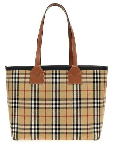 Burberry 'london' Midi Handbag - Multicolor