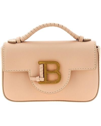 Balmain 'b-buzz Mini' Handbag - Brown
