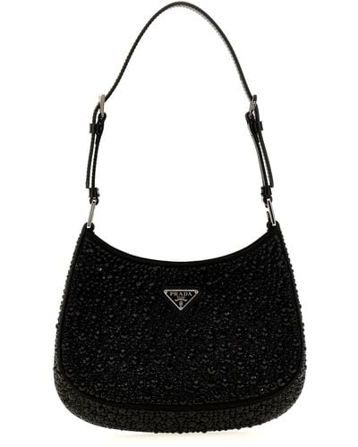 Prada 'cleo' Shoulder Bag - Black