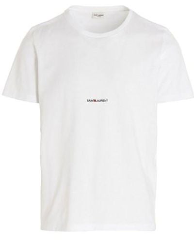 Saint Laurent ' Rive Gauche' T-shirt - White