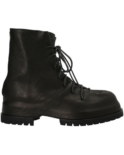 424 'chunky' Combat Boots - Black
