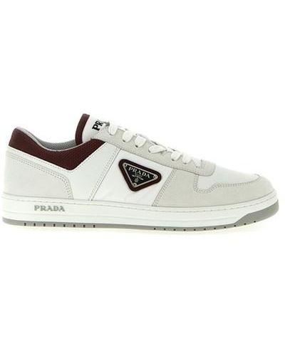 Prada 'downtown' Sneakers - White