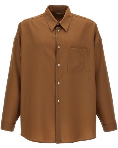 Marni Pocket Shirt - Brown