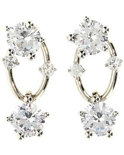 Panconesi 'diamanti Drop' Earrings - White