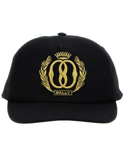 Bally Cappellino ricamo logo - Nero