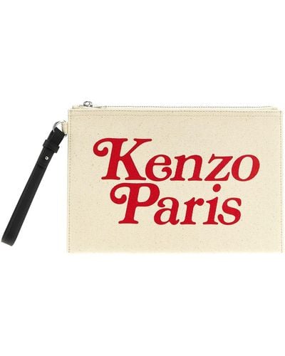 KENZO Clutch " Utility" - Rot