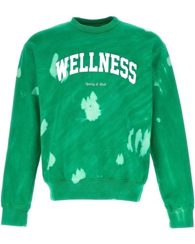 Sporty & Rich 'wellness Ivy' Sweatshirt - Green
