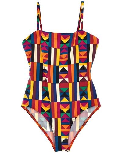 Eres 'colors' One-piece Swimsuit - Red