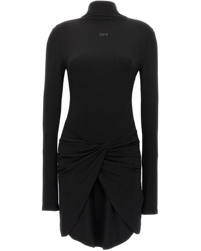 Off-White c/o Virgil Abloh 'twist' Mini Dress - Black