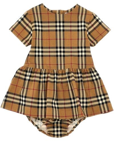 Burberry 'lena' Dress + Briefs - Multicolour