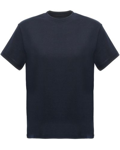 Studio Nicholson T-Shirt "Marine" - Blau