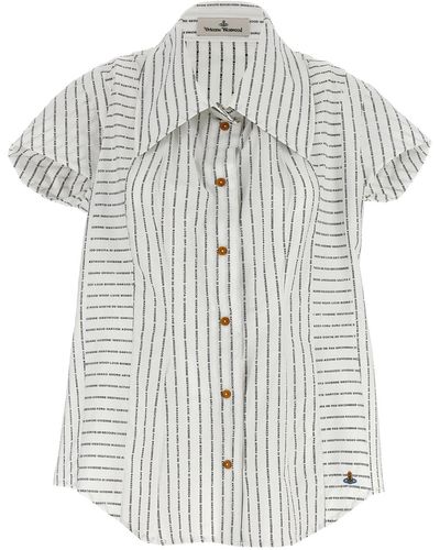 Vivienne Westwood Hemd "Twisted Bagatelle" - Weiß