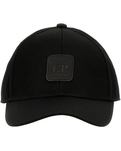 C.P. Company 'metropolis' Cap - Black