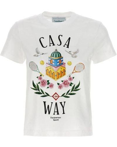 Casablanca 'casa Way' T-shirt - White