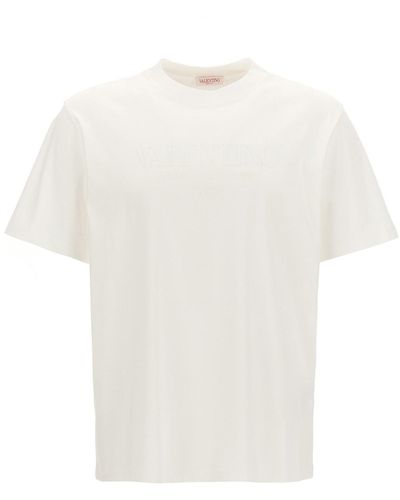 Valentino Garavani Logo Print T-shirt - White