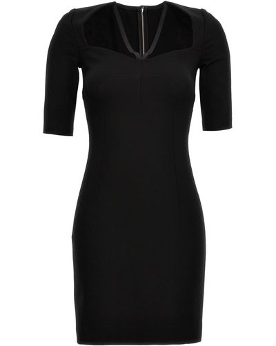 Dolce & Gabbana Jersey Short Dress - Black