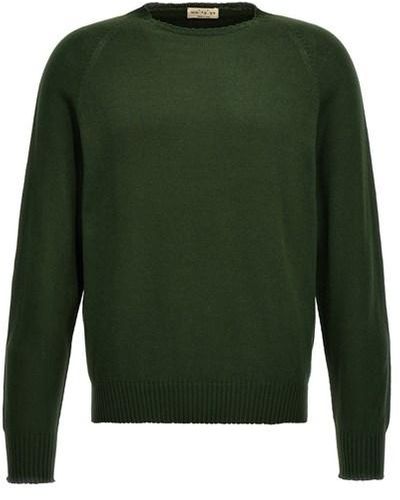 Ma'ry'ya Crew-neck Sweater - Green