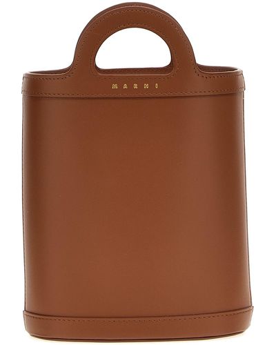 Marni 'tropicalia Nano' Handbag - Brown