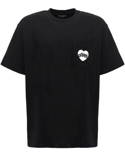 Carhartt 'amour Pocket' T-shirt - Black