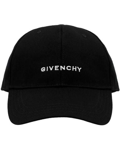 Givenchy Kappe "Curved" - Schwarz