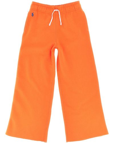 Polo Ralph Lauren Logo Embroidery Joggers - Orange