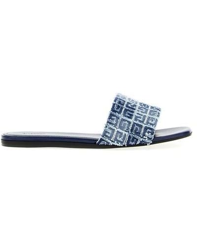 Givenchy '4g' Sandals - Blue