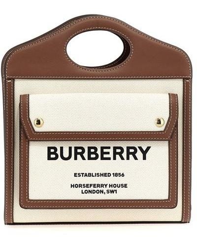 Burberry Tracolla 'Pocket' - Marrone