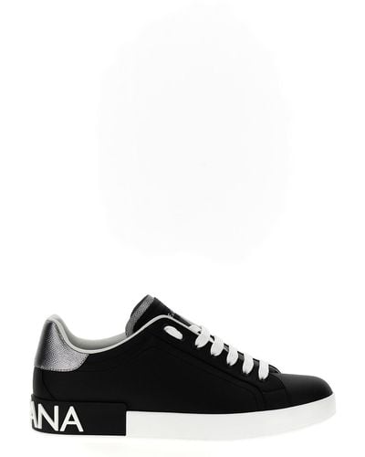 Dolce & Gabbana Sneakers 'Portofino' - Schwarz