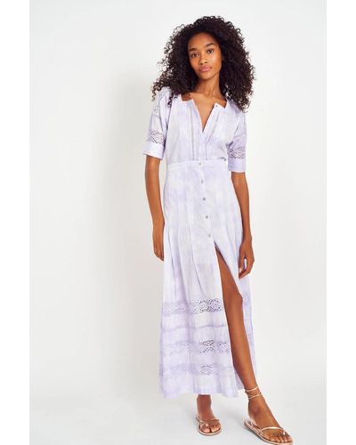 LoveShackFancy Edie Dress in Pink Lyst