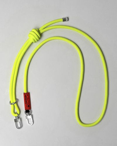 Topologie Wares Strap 8.0mm Rope Strap Neon Yellow Solid - Metallic