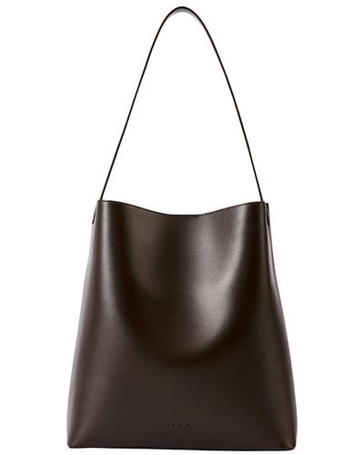 Aesther Ekme Demi Lune Leather Tote Bag, 192 Cappuccino, Women's, Handbags & Purses Tote Bags & Totes