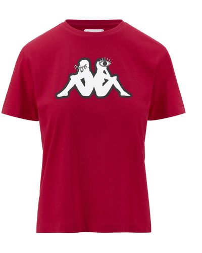 T shirt Kappa da donna Sconto online fino al 60 Lyst Pagina 2